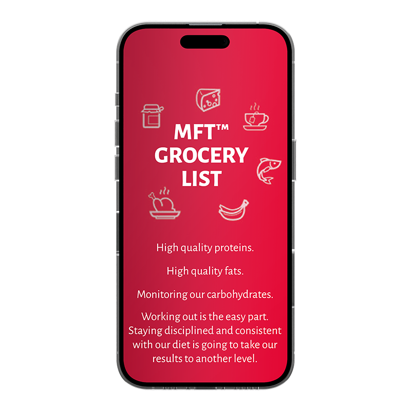 MFT Grocery List